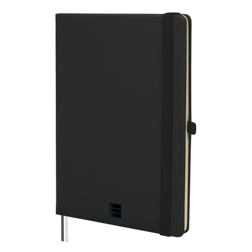 Caderno A5 capa dura FINOCAM Nexo pautado 72 folhas 80g preto