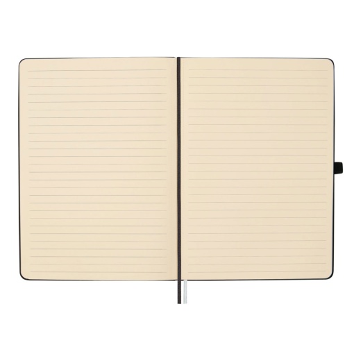 Caderno A5 capa dura FINOCAM Nexo pautado 72 folhas 80g preto