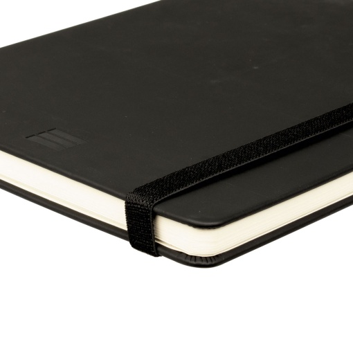 Caderno A5 capa dura FINOCAM Nexo pautado 72 folhas 80g preto