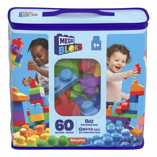 Mega Bloks 60 peças cores brilhantes MATTEL