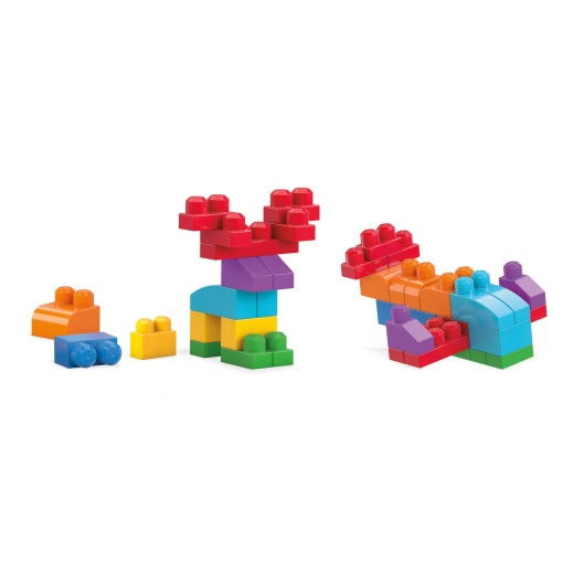 Mega Bloks 60 peças cores brilhantes MATTEL