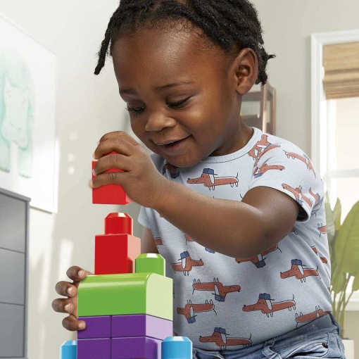 Mega Bloks 60 peças cores brilhantes MATTEL