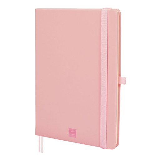Caderno A5 capa dura FINOCAM Nexo pautado 72 folhas 80g rosa