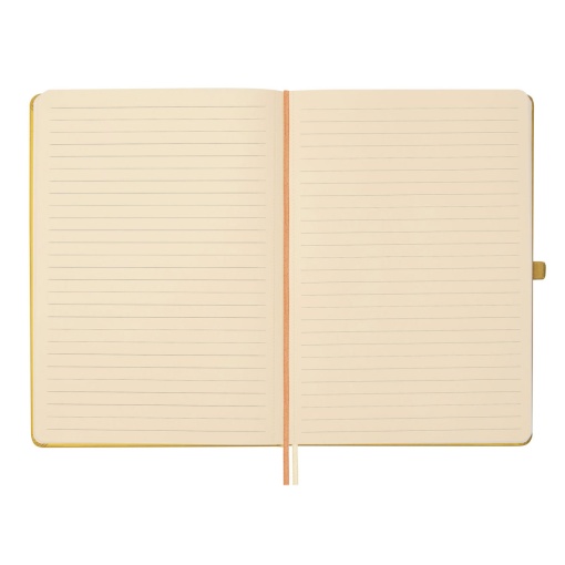 Cuaderno A5 tapa dura FINOCAM Nexo rayado 72 hojas 80g camel
