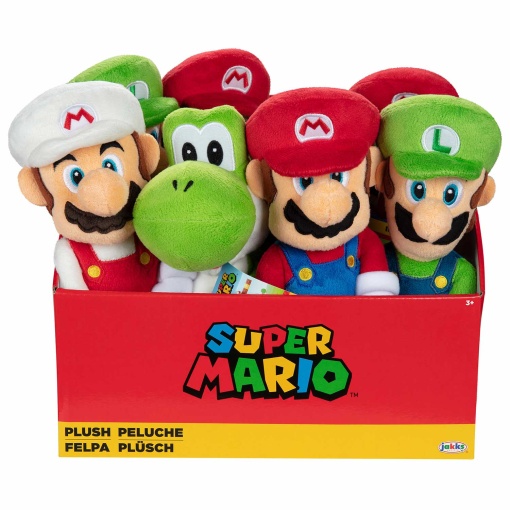 Peluche Super Mario 25cm sortido JAKKS