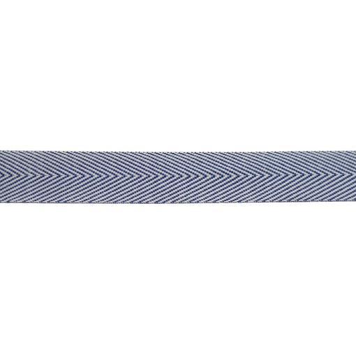 Fita espinha de peixe 22mm azul 10 HILOGAR (metro)