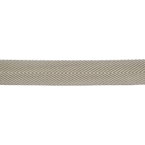 Fita espinha de peixe 22mm bege 23 HILOGAR (metro)
