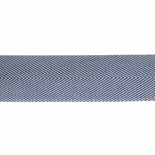 Fita espinha de peixe 38mm azul 10 HILOGAR (metro)
