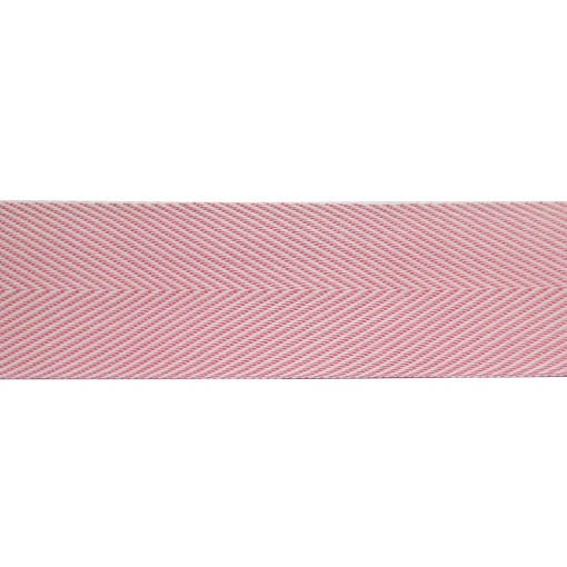 Fita espinha de peixe 38mm rosa 125 HILOGAR (metro)
