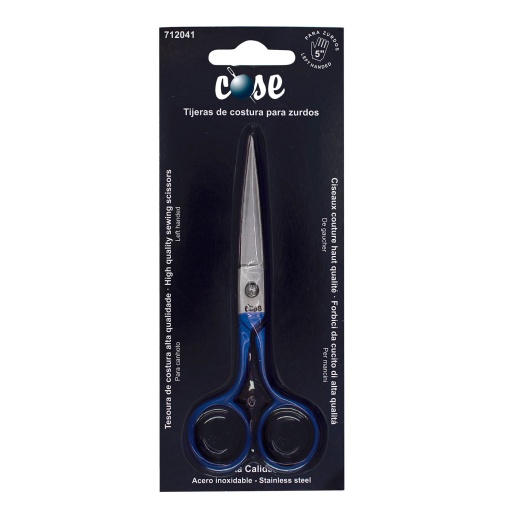 Tesoura de costura para esquerdinos 4" 10,2cm
