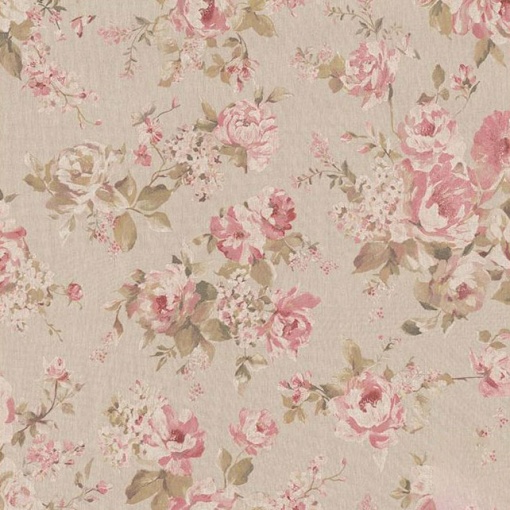 Tecido HILOGAR loneta halp Panama rose cru/rosa 205g 1x1,40m 66360