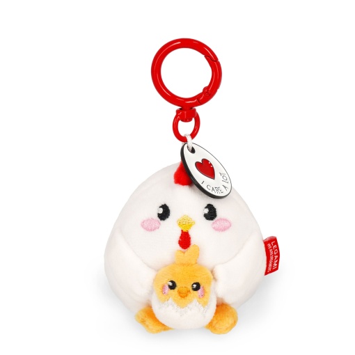 Porta-chaves Super Soft! Galinha LEGAMI