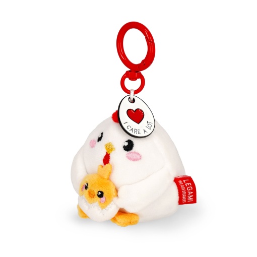 Porta-chaves Super Soft! Galinha LEGAMI