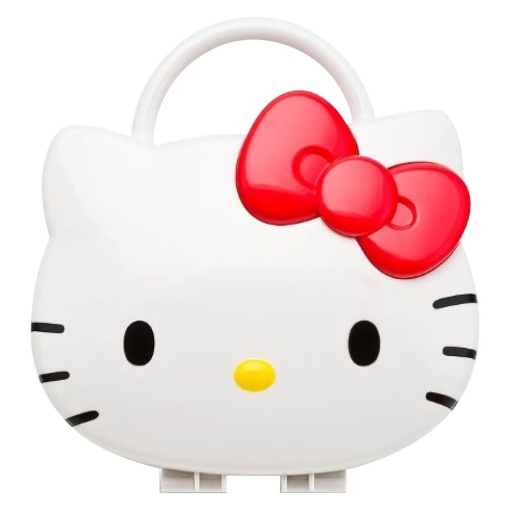 Conjunto escolar Hello Kitty and Friends com mala 3D