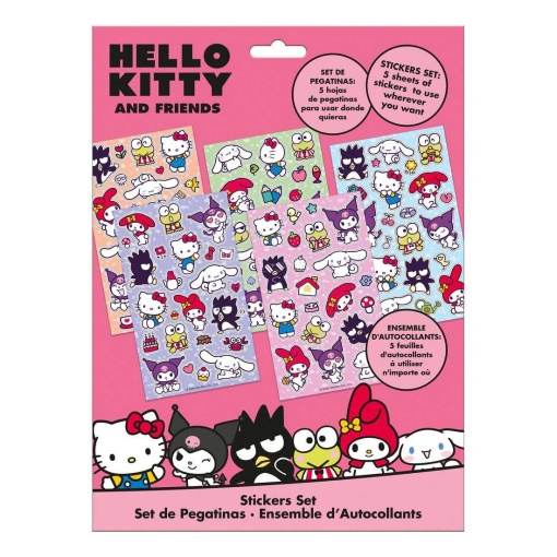 Conjunto de autocolantes Hello Kitty