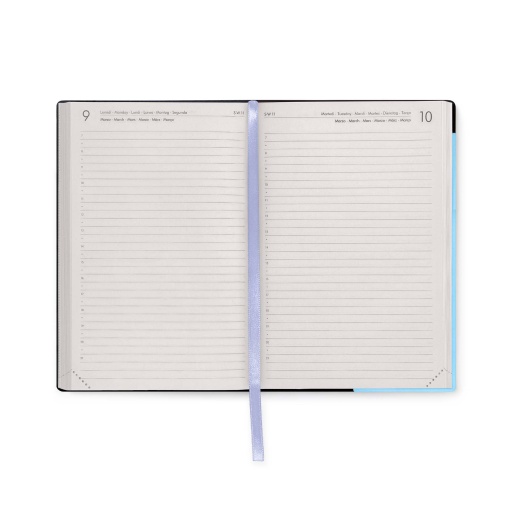 Agenda escolar diária 120x180mm 2025/26 16 meses LEGAMI Aura