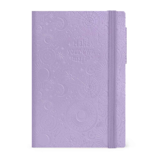 Agenda escolar diária 120x180mm 2025/26 16 meses LEGAMI Mystic Lilac