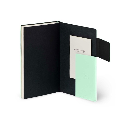 Agenda escolar semanal 120x180mm 2025/26 16 meses LEGAMI Pastel Mint