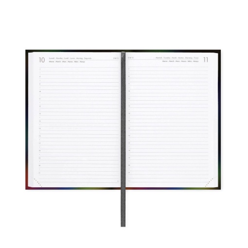 Agenda escolar diária 120x180mm 2025/26 16 meses LEGAMI Moth