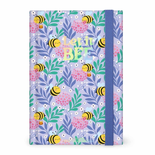 Agenda escolar diária 120x180mm 2025/26 16 meses LEGAMI Bee