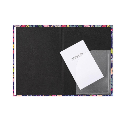 Agenda escolar diária 120x180mm 2025/26 16 meses LEGAMI Flowers