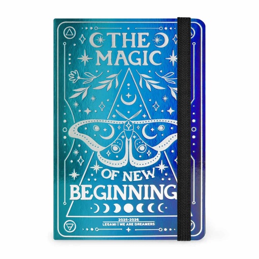 Agenda escolar semanal A6 2025/26 16 meses LEGAMI Moth