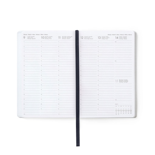 Agenda escolar semanal 120x180mm 2025/26 16 meses LEGAMI Moth