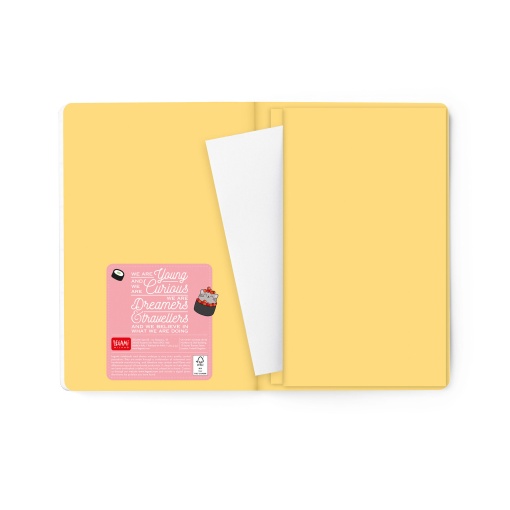 Agenda escolar semanal 120x180mm 2025/26 16 meses LEGAMI Sushi Cat