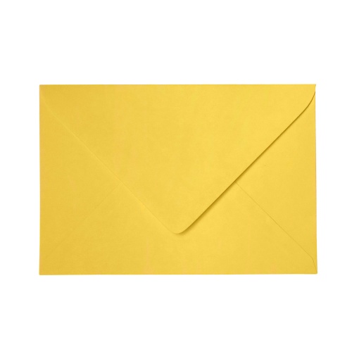 Envelope F-Colours Simply B6 120x175mm amarelo (10 unidades)