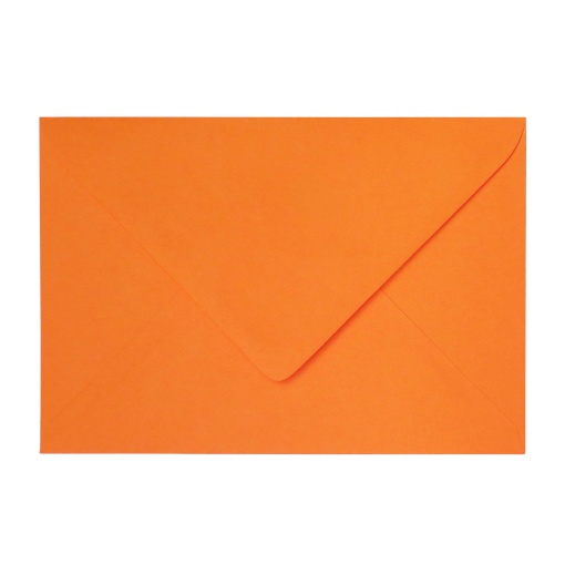 Envelope F-Colours Simply B6 120x175mm laranja (10 unidades)