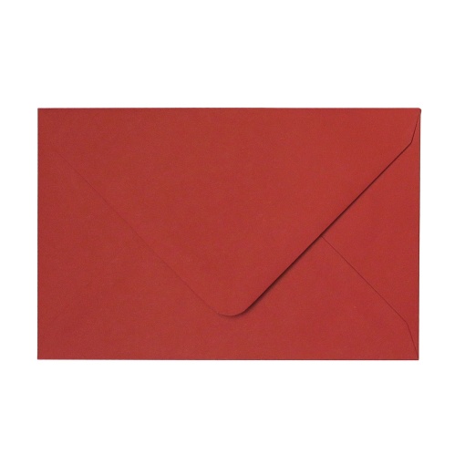 Envelope F-Colours Simply B7 90x140mm vermelho (10 unidades)
