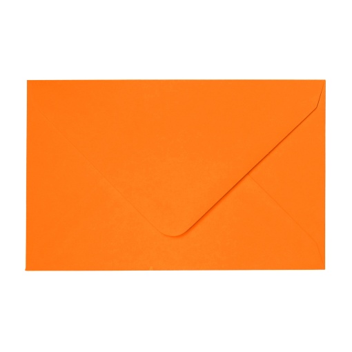 Envelope F-Colours Simply B7 90x140mm laranja (10 unidades)