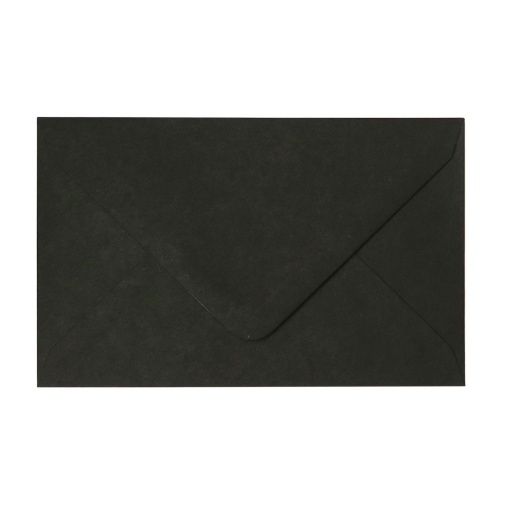 Envelope F-Colours Simply B7 90x140mm preto (10 unidades)
