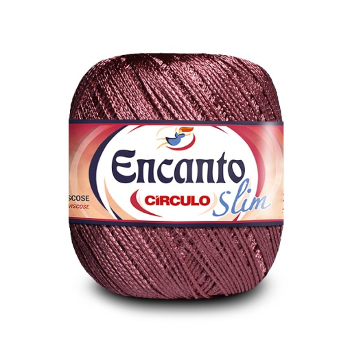 Fio de crochet CÍRCULO Encanto Slim 100g camafeu 3201