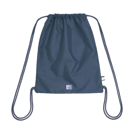 Mochila tipo saco OXFORD B-Cool com bolso azul marinho 60x42cm