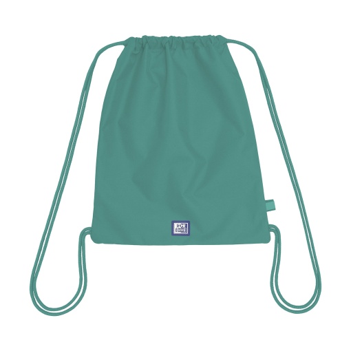 Mochila tipo saco OXFORD B-Cool com bolso ice mint 60x42cm