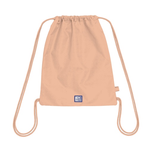 Mochila tipo saco OXFORD B-Cool com bolso peach 60x42cm