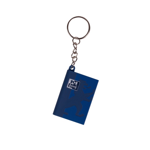 Porta-chaves livro OXFORD azul marinho