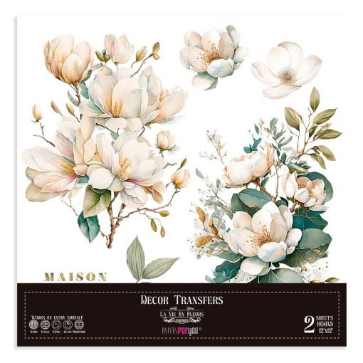 Transfer LG Magnolias 30x30cm