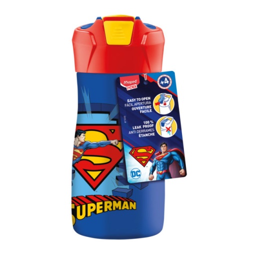 Garrafa de alumínio MAPED Superman 430ml