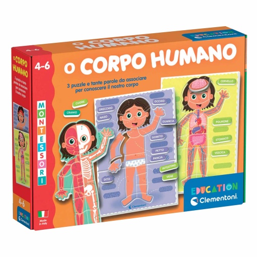 Montessori - O Corpo Humano CLEMENTONI Education
