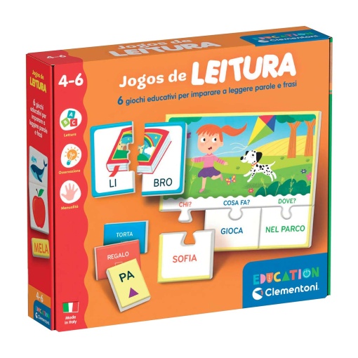Montessori - Jogos de Leitura CLEMENTONI Education