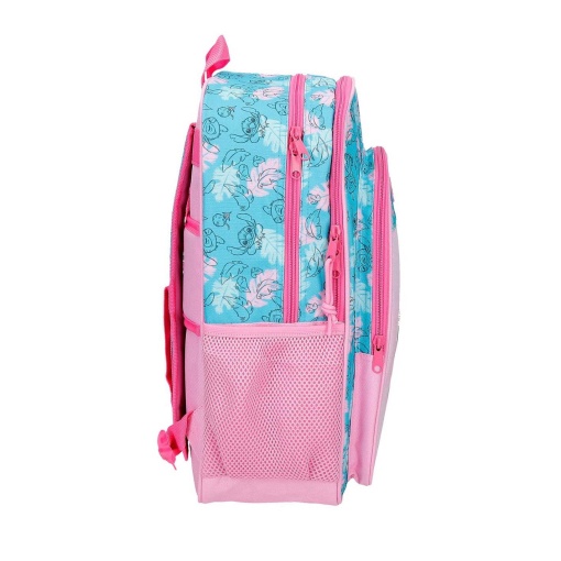 Mochila Disney Stitch Heart 2025 2 compartimentos 40x30x13cm