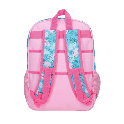 Mochila Disney Stitch Heart 2025 2 compartimentos 40x30x13cm