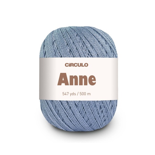 Fio de crochet CÍRCULO Anne 500 147g aquário 2927
