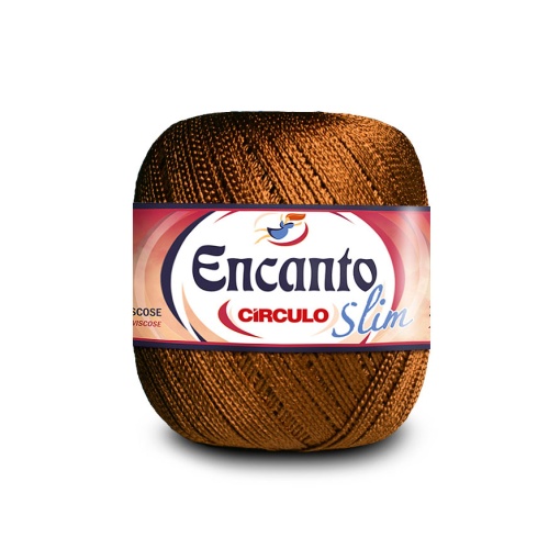 Fio de crochet CÍRCULO Encanto Slim 100g saibro 7154