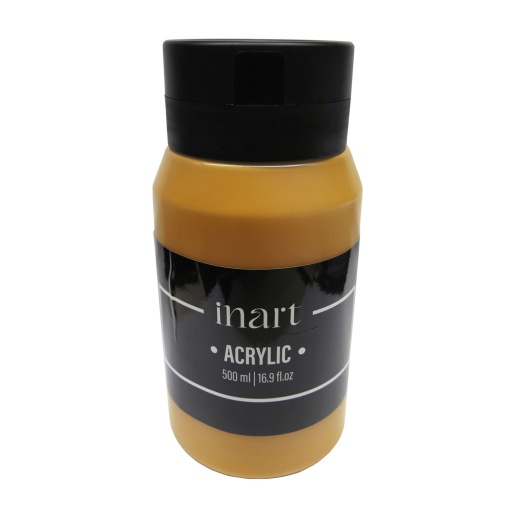 Tinta acrílica INART amarelo ocre 500ml