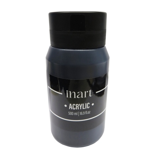 Tinta acrílica INART preto 500ml