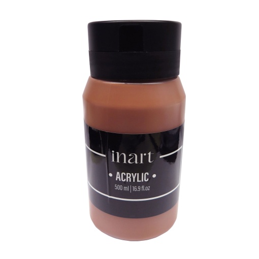 Tinta acrílica INART terra sienna queimada 500ml