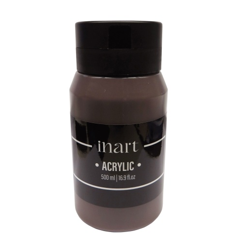 Tinta acrílica INART terra sombra queimada 500ml